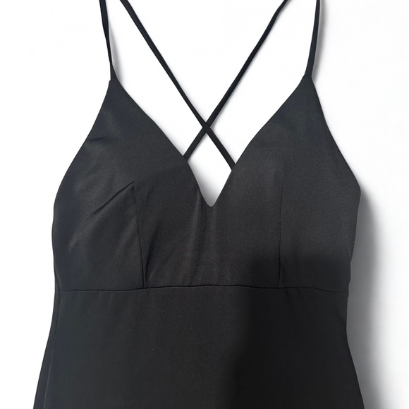 Windsor Black Midi Dress Little Black Dress - Picture 3 of 6